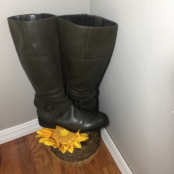 bandolino bloema tall leather boots